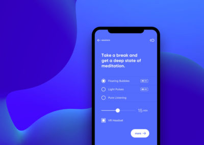 remood – virtual reality app for meditation, creativity and focus